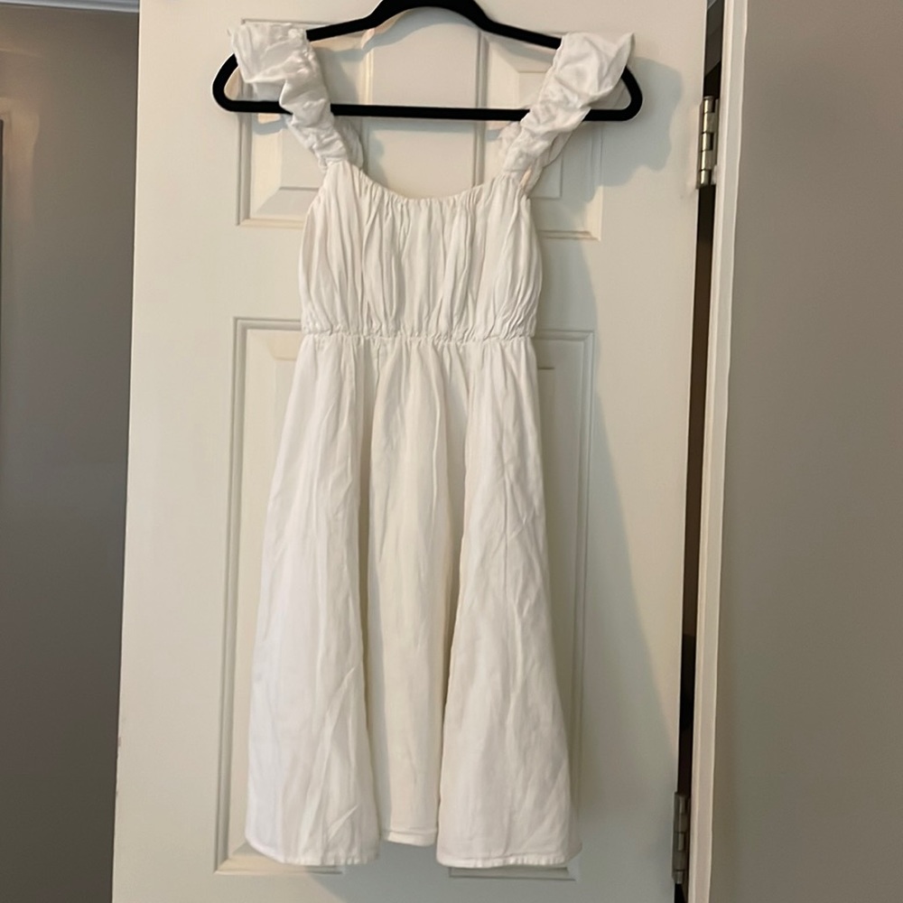 Abercrombie & Fitch Puff Strap Babydoll Mini Dress - for beach or sorority rush!